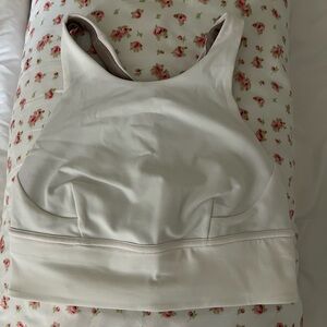 lululemon white sports bra